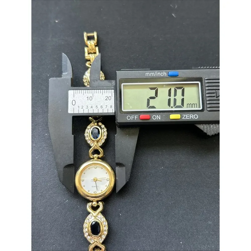 HMI Gold Tone White Dial Women’s Quartz Watch